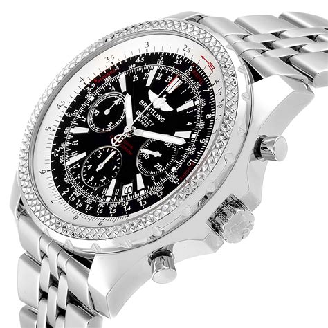 Breitling Bentley Motors Chronograph Steel Men's Watch.